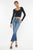 The KanCan High Rise Slim Straight Double Button Jeans