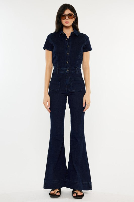 Hashtag DNA Ari Oldskool Denim Jumpsuit