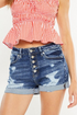 Heartbreak Prince Button Fly Shorts by Kancan