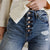 Most Demanding 90’s wide leg button fly jeans