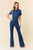 Studio Chic Boot Cut Denim Jumpsuit