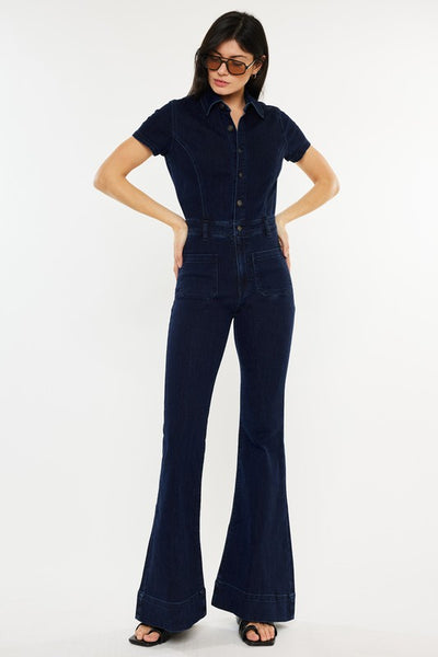 Hashtag DNA Ari Oldskool Denim Jumpsuit Hashtag DNA Ari Oldskool Denim Jumpsuit