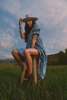denim dreams dress Denim Dreams Midi Dress