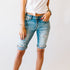 Santa Monica Distressed Kancan Bermuda Shorts