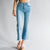 Belong With Me Raw Hem Flare jeans