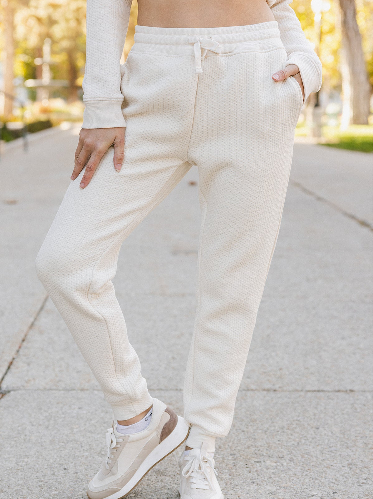 NETENE.｜コンフィニットジョガーパンツ(Comfy Knit Jogger Pants)
