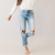 Too Much Love KanCan High Rise Relaxed Distressed
Light Wash Jeans