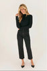 Just Black Denim Hr Utility Wide Leg