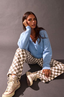 Think Again Checkered Trousers &ndash