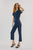 Most Demanding Icon Cropped Denim Jumpsuit