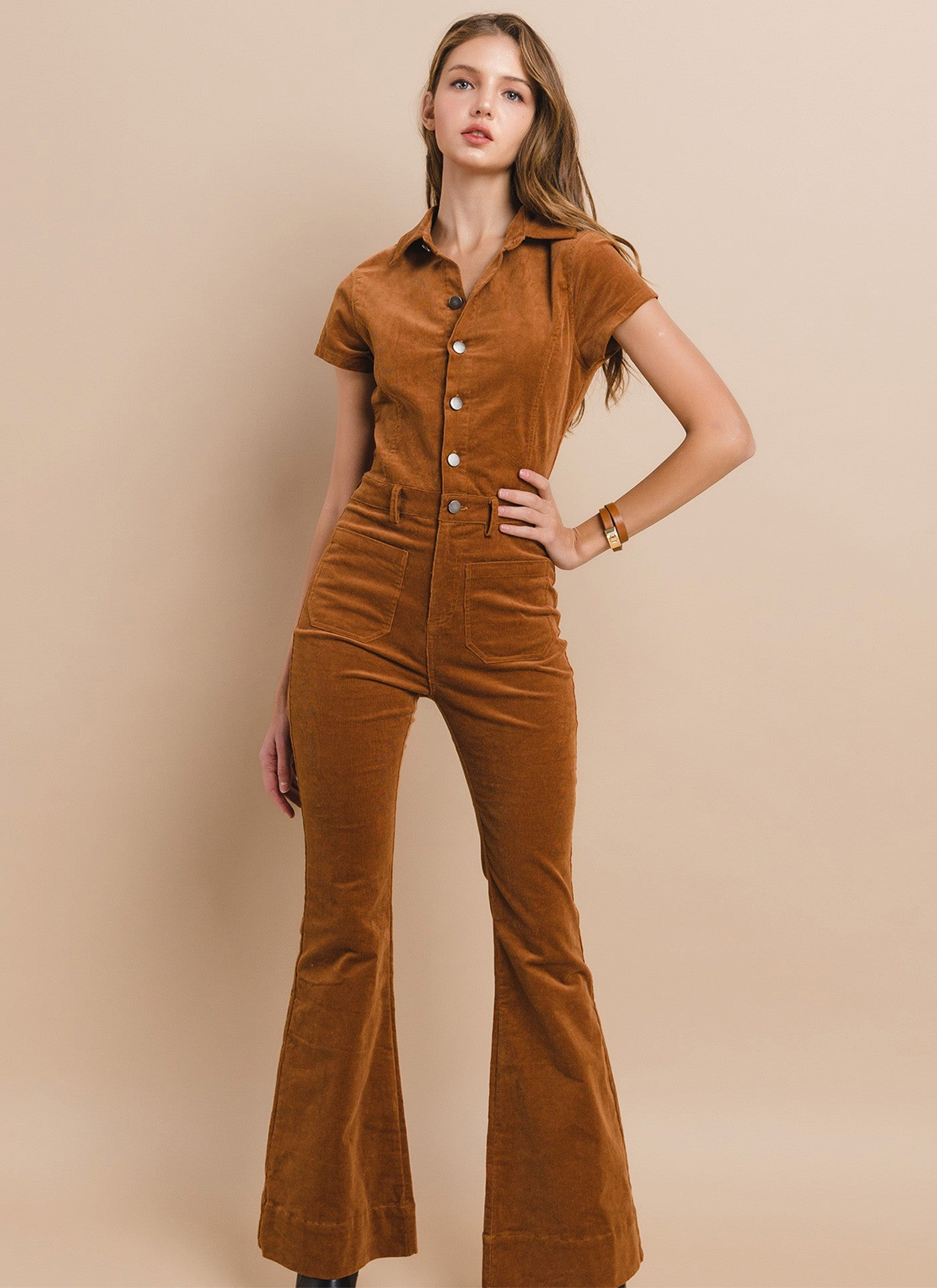 Sienna Wanderer Corduroy Jumpsuit &nd