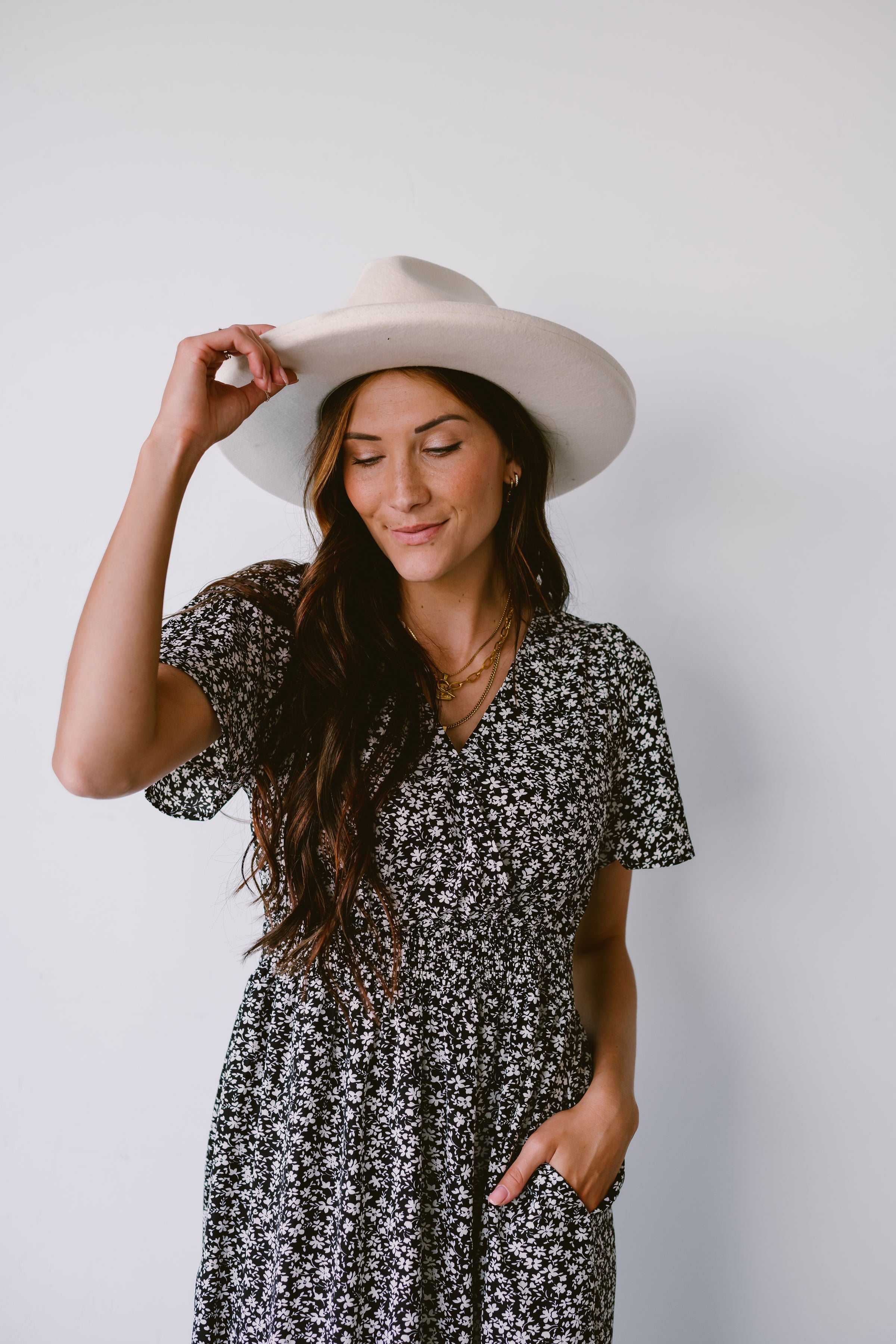 Mayfield Floral Dress // Black 3XL 20-24 Mayfield Floral Dress // Black 3XL 20-24