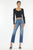 The KanCan High Rise Slim Straight Double Button Jeans