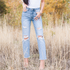 Lucky 7 High Rise Jeans by Kancan