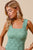 Floral Jacquard Seamless Tank Top