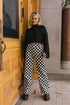Think Again Checkered Trousers