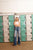 Ari KanCan dark wash 90’s wide leg button fly jeans