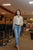 VERVET HIGH RISE TAPERED STRAIGHT JEANS