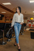 VERVET HIGH RISE TAPERED STRAIGHT JEANS