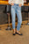 VERVET HIGH RISE TAPERED STRAIGHT JEANS