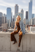 Button Down Corduroy Jumpsuit