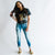 Blow Me Away Kancan Medium Wash Distressed Skinny