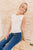 Chloe Ruffle Sleeve Top