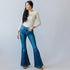 Abbey Road Super Flare Jeans by Kancan