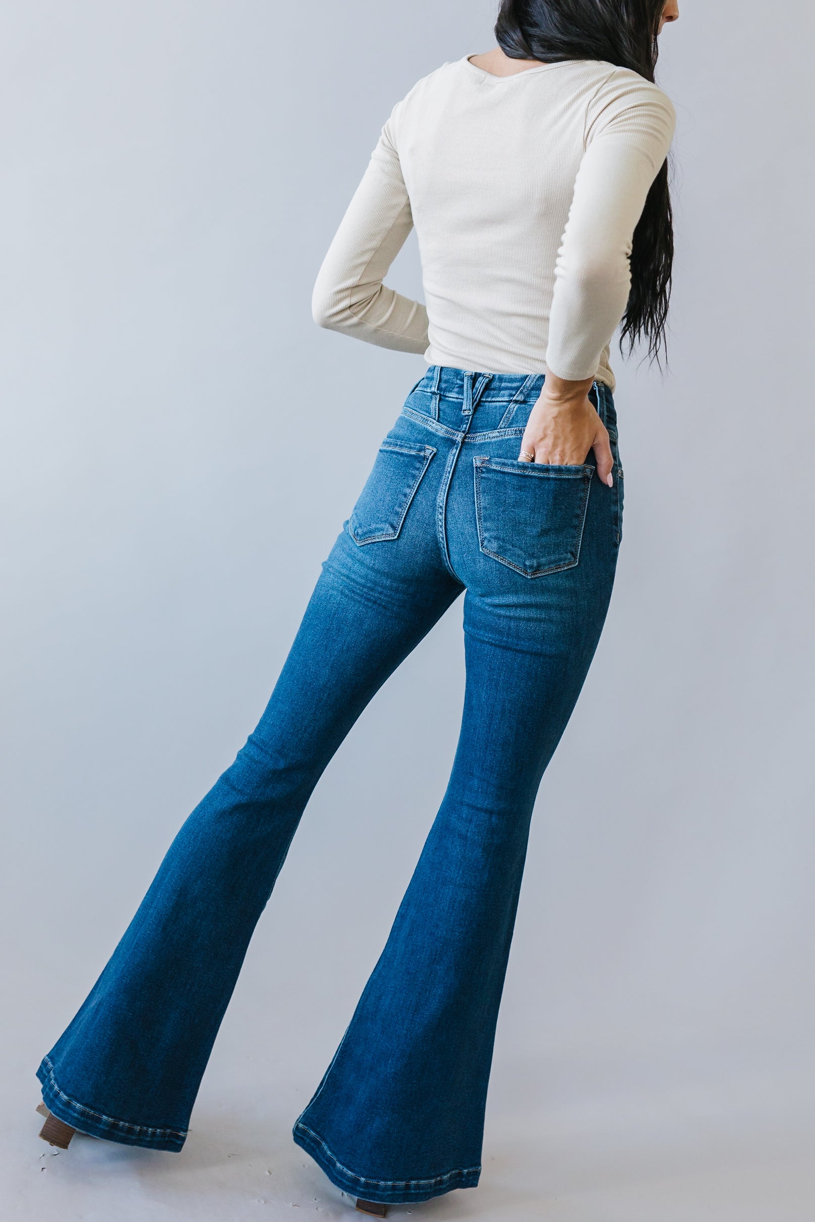 Abbey Road Super Flare Jeans by Kancan – HASHTAG DNA
