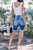 Give Me A Moment Denim Bermuda Shorts by KanCan