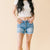 Belong With Me KanCan Button-fly Frayed Shorts