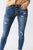 Magnetic Kancan Dark Wash Distressed Skinny