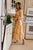 Sweet Citrus Maxi Skirt Set